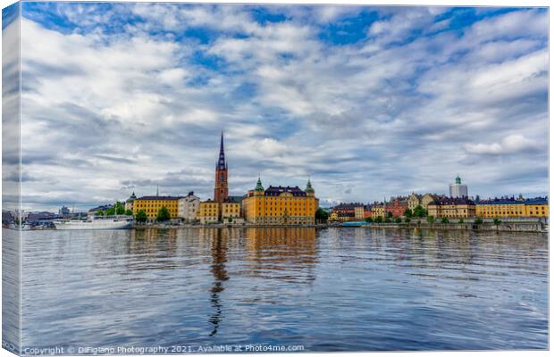 Stockholm Canvas Print by DiFigiano Photography