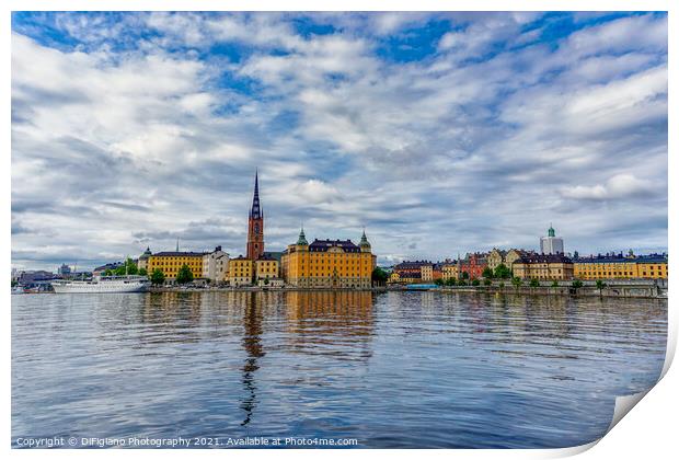 Stockholm Print by DiFigiano Photography