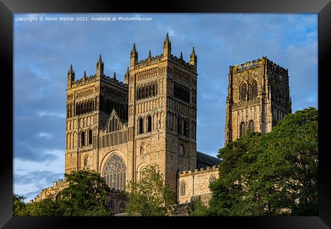 Durham Cathedral  Framed Print by Kevin Winter
