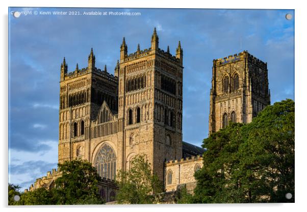Durham Cathedral  Acrylic by Kevin Winter