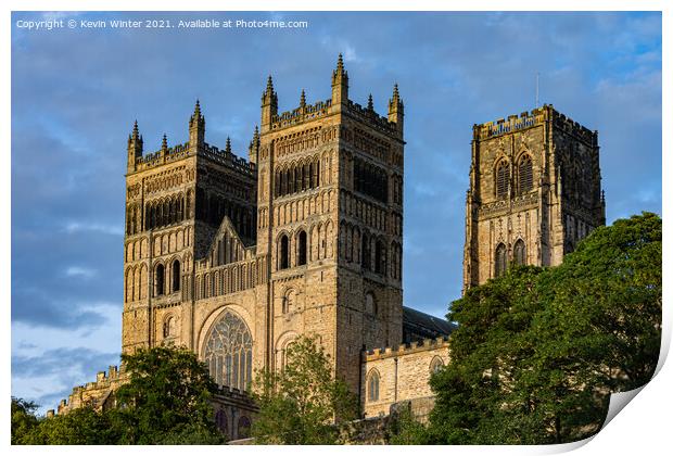 Durham Cathedral  Print by Kevin Winter