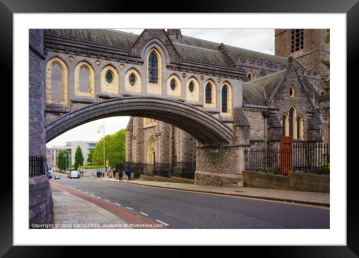 Dublinia St Michael’s, Dublin Framed Mounted Print by Jordi Carrio