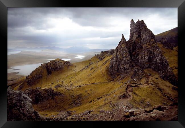 Isle of Skye Framed Print by Andrew Bishop
