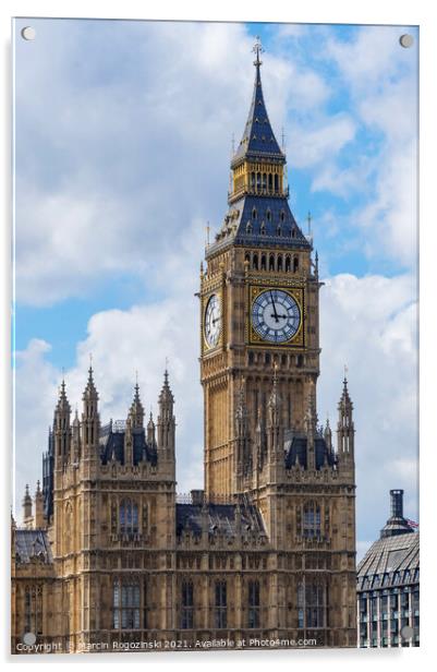Big Ben and the Palace of Westminster London United Kingdom UK Acrylic by Marcin Rogozinski