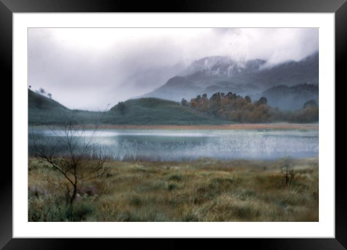 Mist, mountain and moor  Framed Mounted Print by Steve Taylor