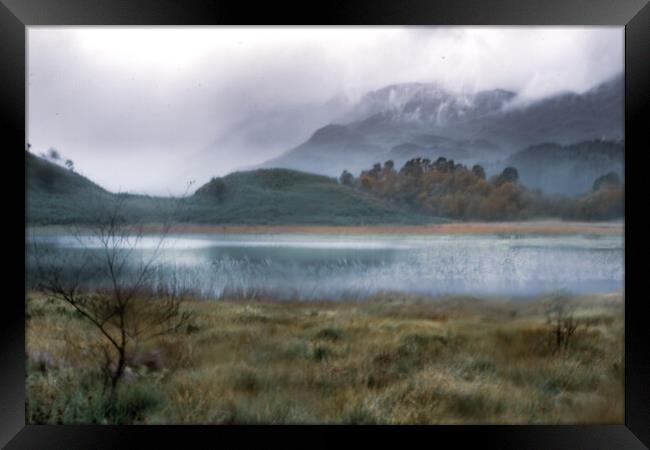 Mist, mountain and moor  Framed Print by Steve Taylor