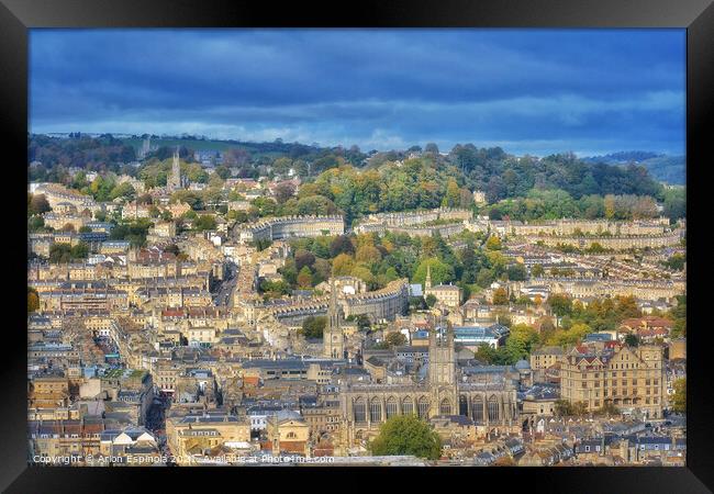 View of Bath, Somerset,England  Framed Print by Arion Espinola