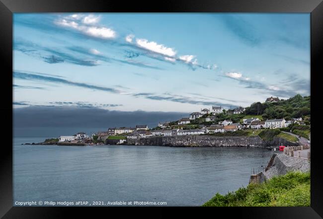 Coverack Evening Framed Print by Philip Hodges aFIAP ,