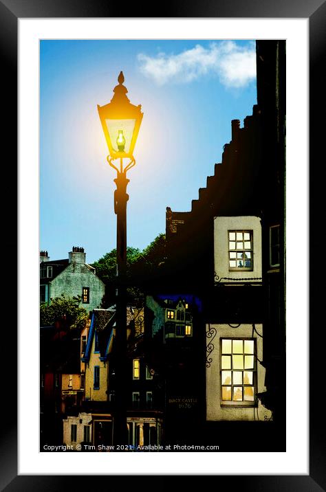 Lamplight Supper Framed Mounted Print by Tim Shaw