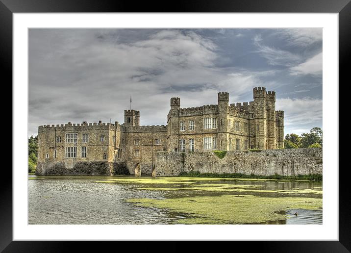 Leeds Castle Kent Framed Mounted Print by David French