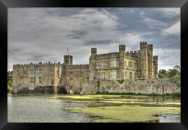 Leeds Castle Kent Framed Print by David French