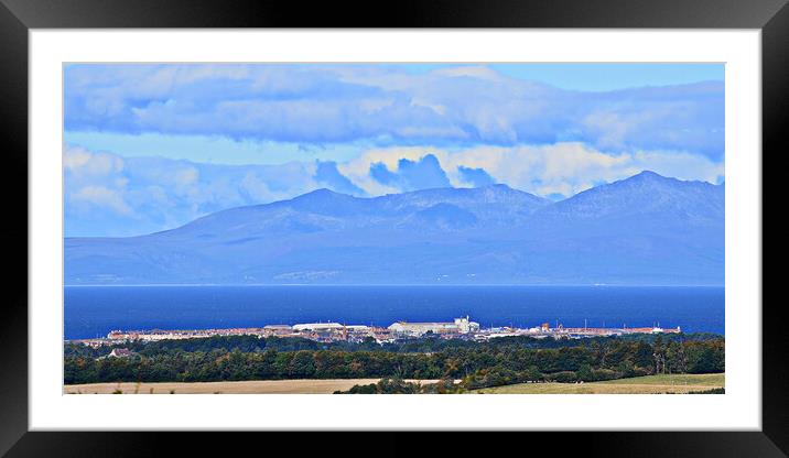 Troon Ayrshire and Arran Framed Mounted Print by Allan Durward Photography