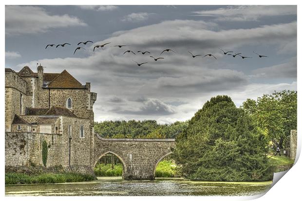 Leeds Castle Kent Print by David French