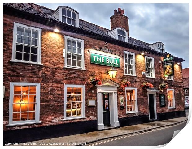 The Bull, Dereham Print by GJS Photography Artist