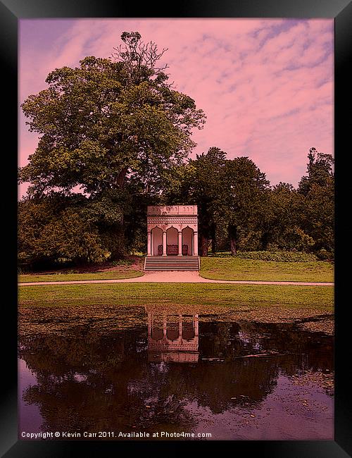A Time to Reflect Framed Print by Kevin Carr