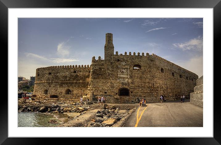 Castello a Mare Framed Mounted Print by Tom Gomez