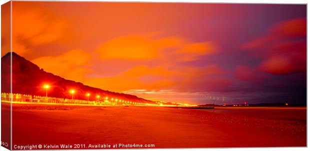 Speechless Expression of a Rainbow Sky Canvas Print by Kelvin Futcher 2D Photography