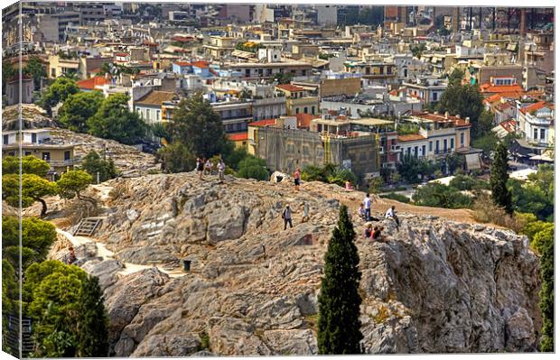 The Areopagus Canvas Print by Tom Gomez