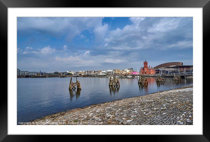 Cardiff Bay South Wales Framed Mounted Print by Gordon Maclaren