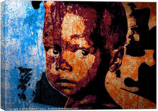 Children In War-Central African Republic 2 Canvas Print by OTIS PORRITT