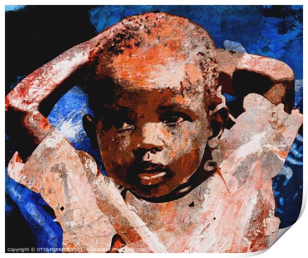 CHILDREN OF WAR SUDAN 3 Print by OTIS PORRITT