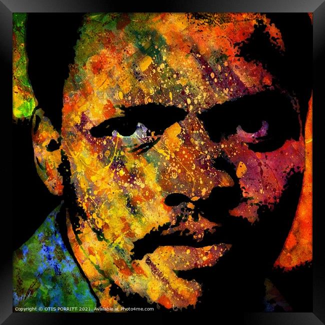 STEVE BIKO Framed Print by OTIS PORRITT