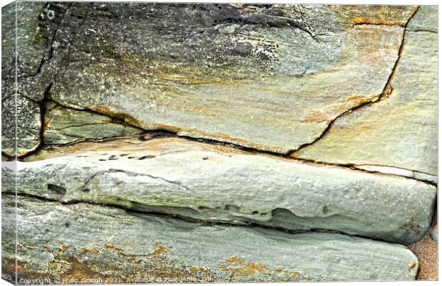 Rock Shapes Canvas Print by Philip Gough