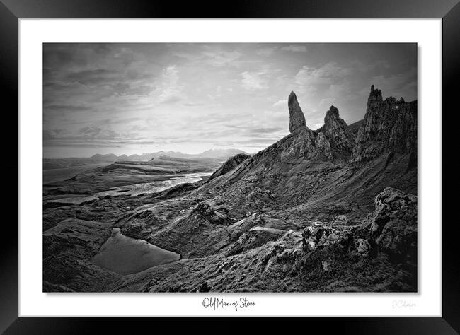 Old man  of Storr, Skye, Highlands, Scotland Framed Print by JC studios LRPS ARPS