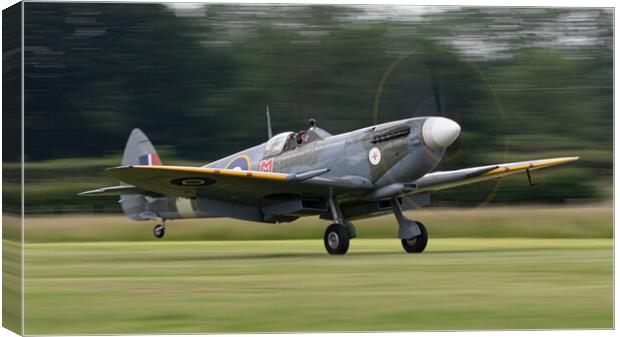 Spitfire Mk VIIIc MT928 Canvas Print by J Biggadike