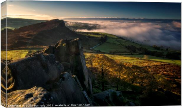The Roaches  Canvas Print by philip kennedy