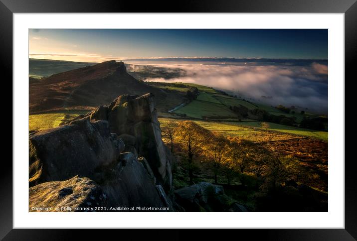 The Roaches  Framed Mounted Print by philip kennedy