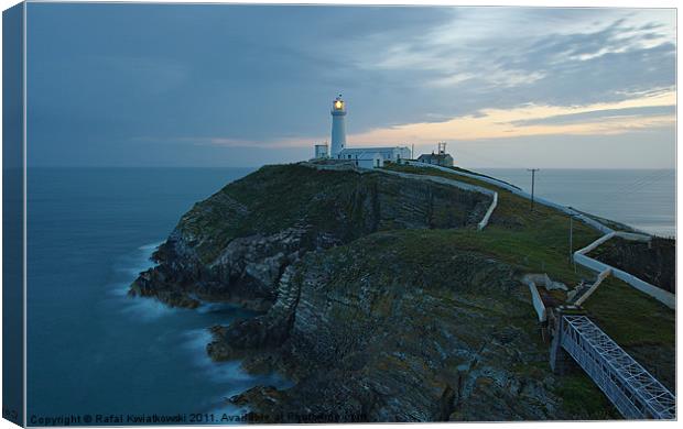 Lighthouse South Stack 2 Canvas Print by R K Photography