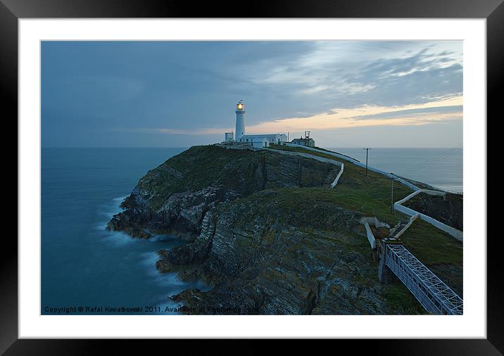 Lighthouse South Stack 2 Framed Mounted Print by R K Photography