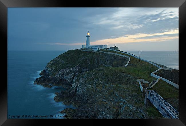Lighthouse South Stack 2 Framed Print by R K Photography