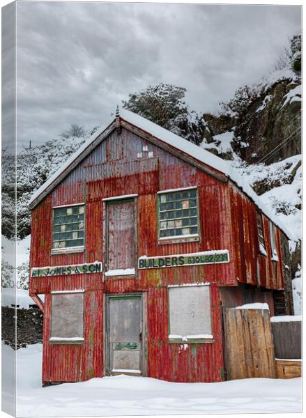 Builders shed Canvas Print by Rory Trappe