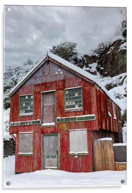 Builders shed Acrylic by Rory Trappe