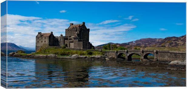 Eilean Donan castle scotland Canvas Print by stuart bingham