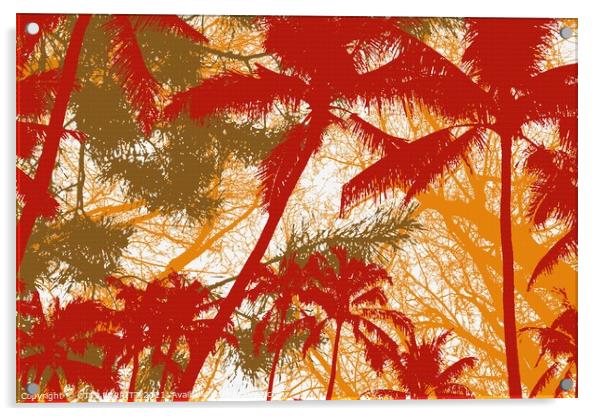 INTO THE FOREST PARADISE Acrylic by OTIS PORRITT