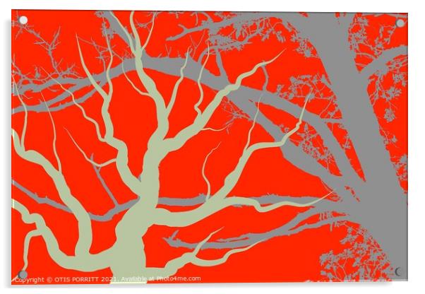 NOT BUT FOR THE TREES Acrylic by OTIS PORRITT