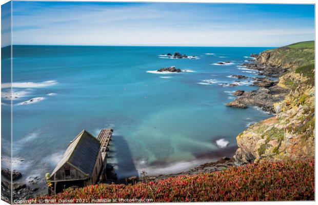 Lifeboat Station at Lizard Point Canvas Print by Brett Gasser