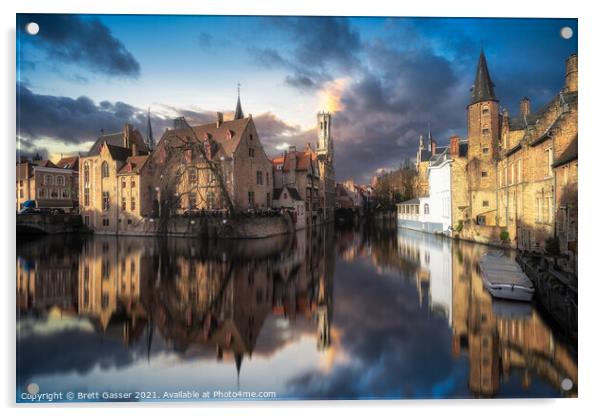 Bruges Acrylic by Brett Gasser