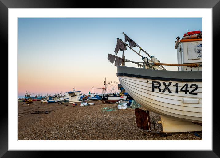 The fleet. Framed Mounted Print by Bill Allsopp