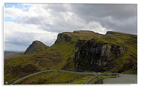 Quiraing Acrylic by dale rys (LP)