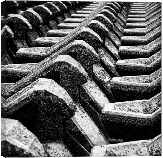 New Brighton Sea Defences Canvas Print by Andy McGarry