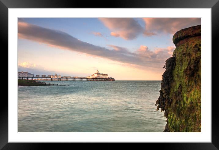 Eastbourne Pier At Sunset Framed Mounted Print by Craig Williams