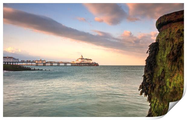 Eastbourne Pier At Sunset Print by Craig Williams