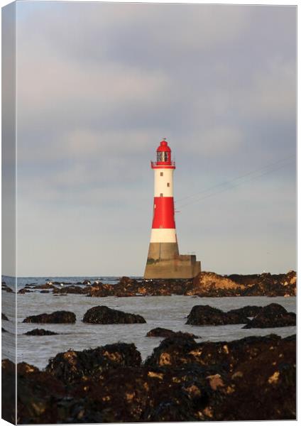 Beachy Head Lighthouse Canvas Print by Craig Williams