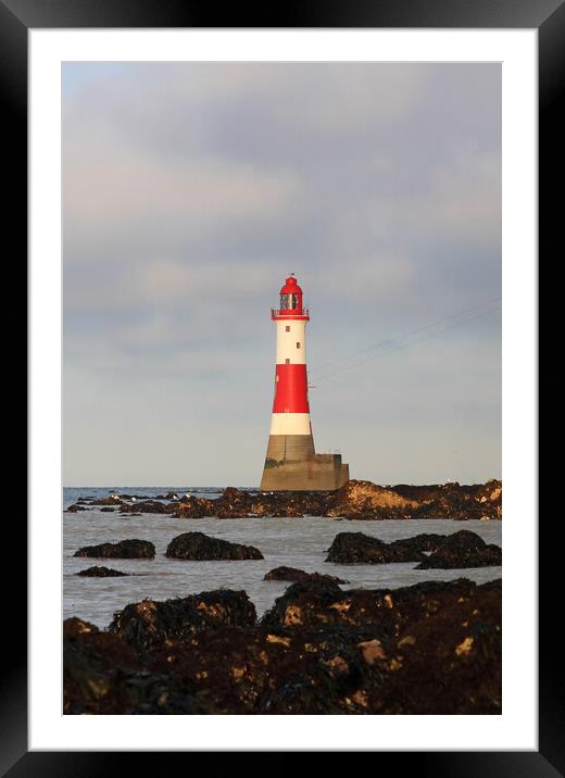 Beachy Head Lighthouse Framed Mounted Print by Craig Williams