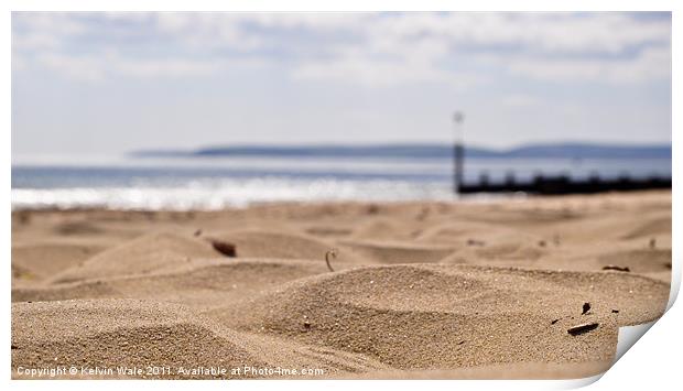 Grains of Sand Print by Kelvin Futcher 2D Photography