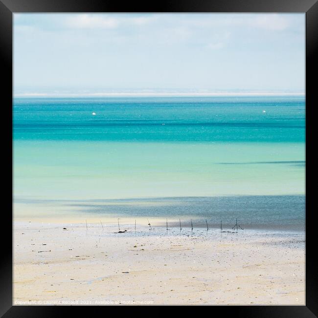 Cancale bay 1 Framed Print by Laurent Renault